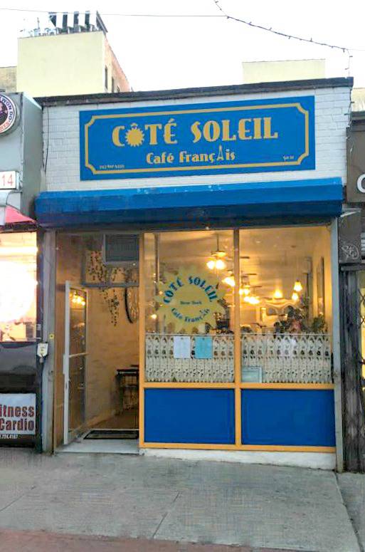 Côté Soleil: Lunch & Brunch French Restaurant In Manhattan, NYC | restaurant | 50-12 Skillman Ave, Woodside, NY 11377, USA | 3476124333 OR +1 347-612-4333