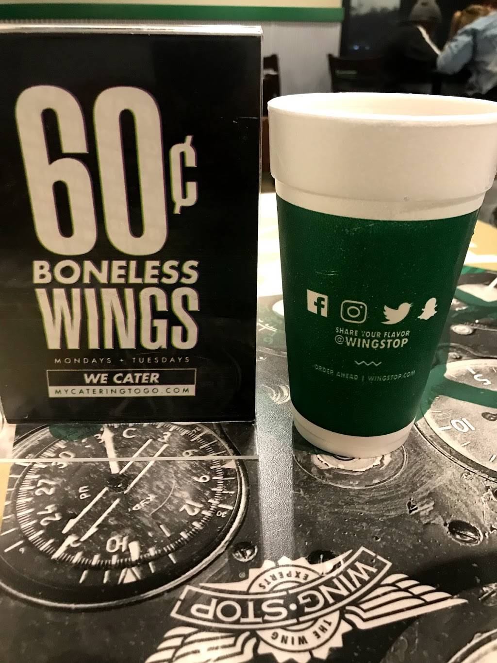 Wingstop | restaurant | 687 S Rancho Santa Fe Rd, San Marcos, CA 92078, USA | 4425153191 OR +1 442-515-3191
