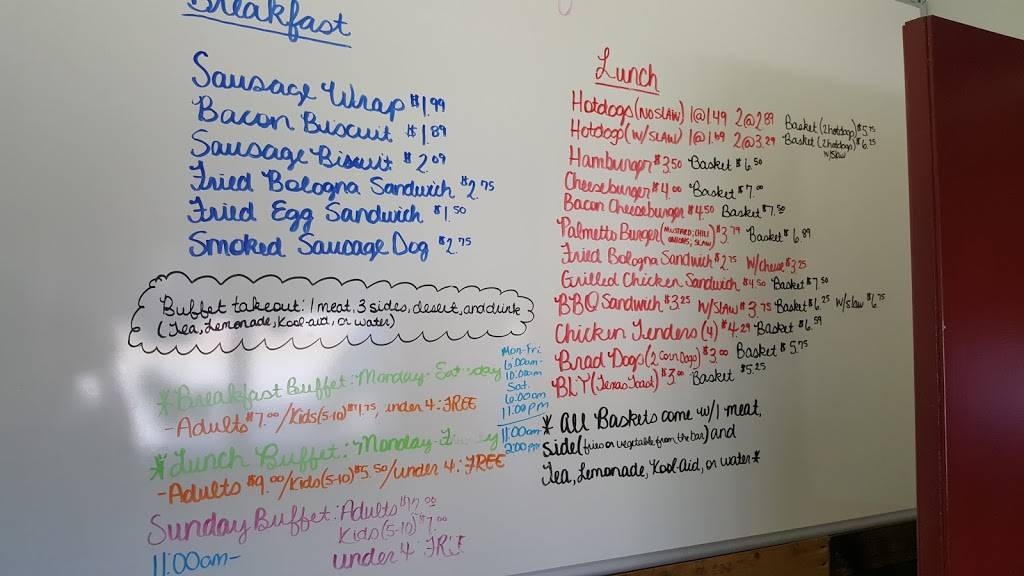 Palmetto Cafe | restaurant | 854 Highway 15 401 west, Bennettsville, SC 29512, USA | 8434397771 OR +1 843-439-7771