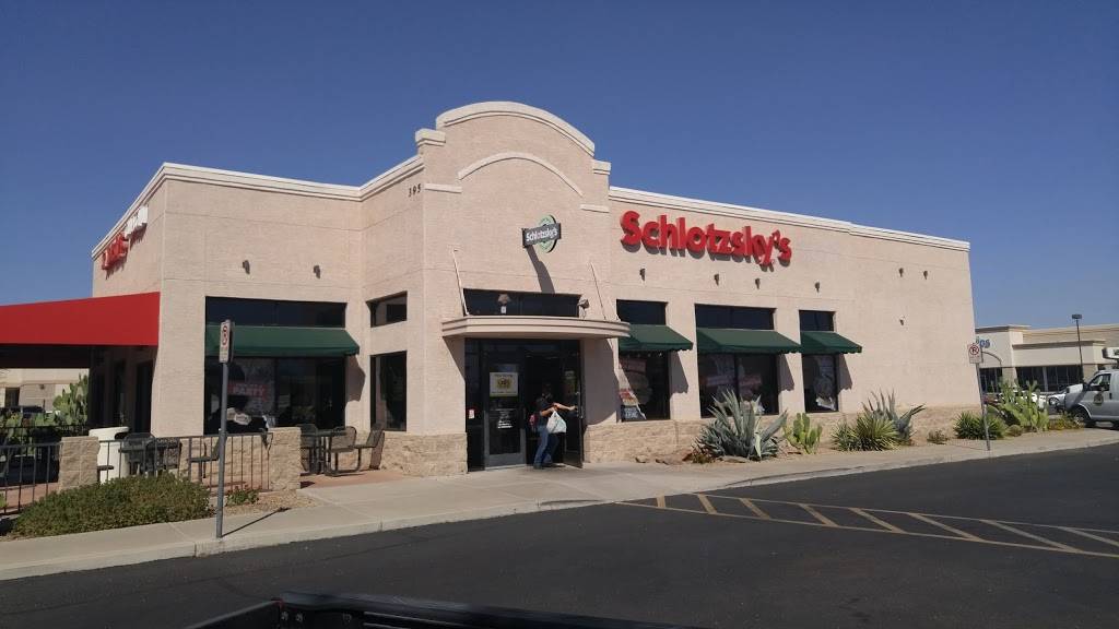 Schlotzskys | bakery | 395 N Litchfield Rd, Goodyear, AZ 85338, USA | 6239252009 OR +1 623-925-2009