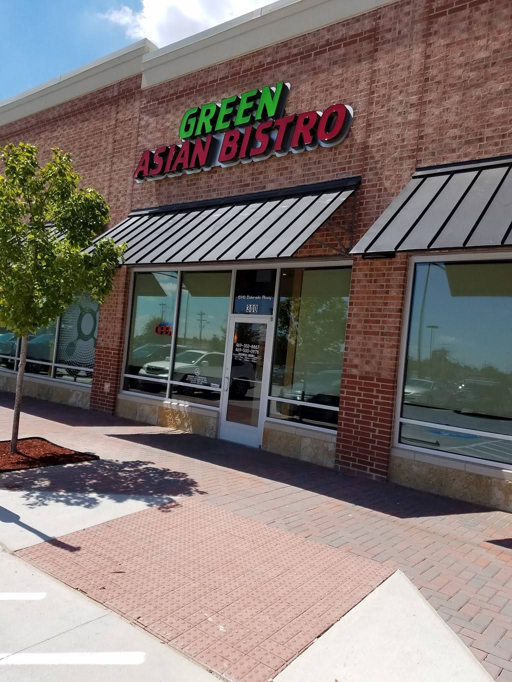 Green Asian Bistro | restaurant | 15910 Eldorado Pkwy #300, Frisco, TX 75035, USA | 4693528887 OR +1 469-352-8887