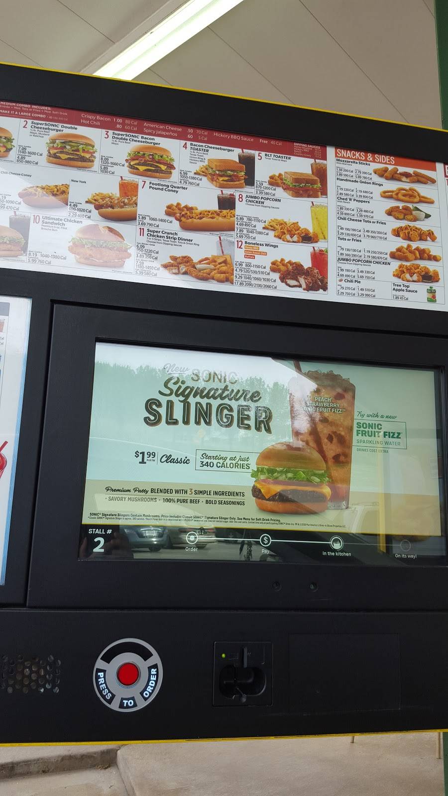 Sonic Drive-In | restaurant | 800 W Main St, Woodbury, TN 37190, USA | 6155635300 OR +1 615-563-5300