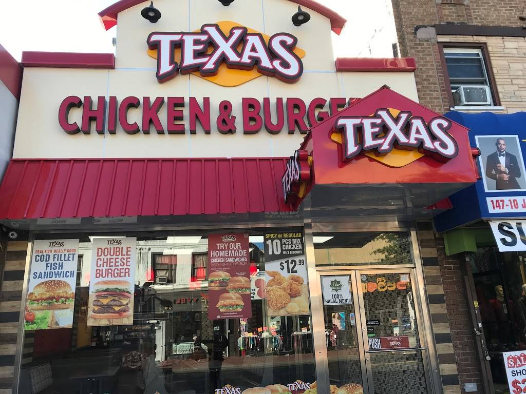 Texas Chicken and Burgers | restaurant | 147-12 Jamaica Ave, Jamaica, NY 11435, USA | 7182985900 OR +1 718-298-5900