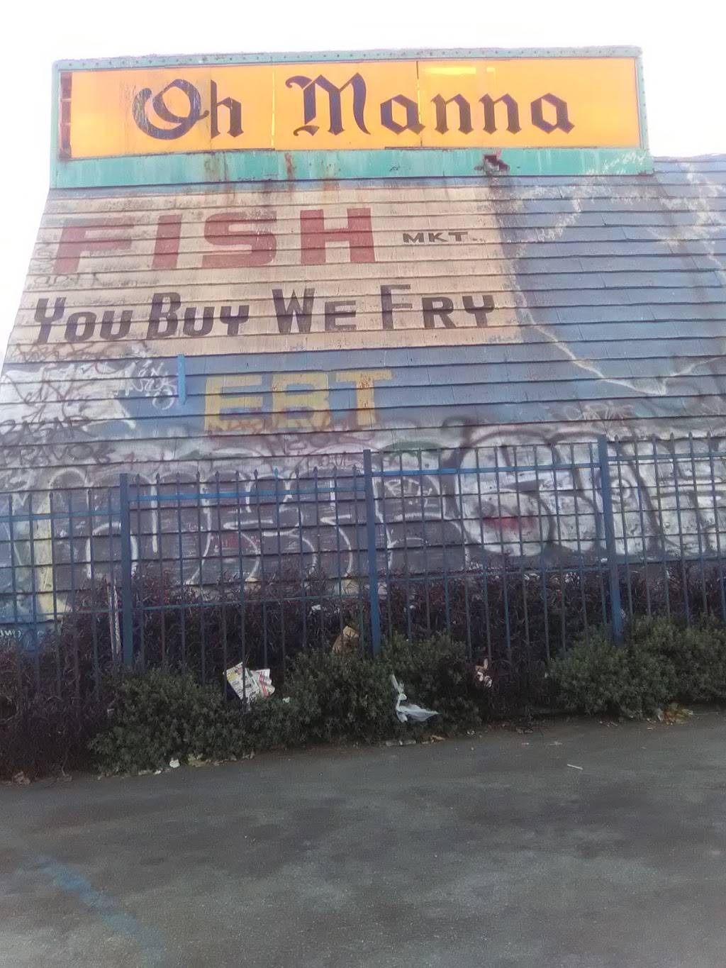 Oh Manna Fish Market | restaurant | 803 E Manchester Ave, Los Angeles, CA 90001, USA | 3235812145 OR +1 323-581-2145