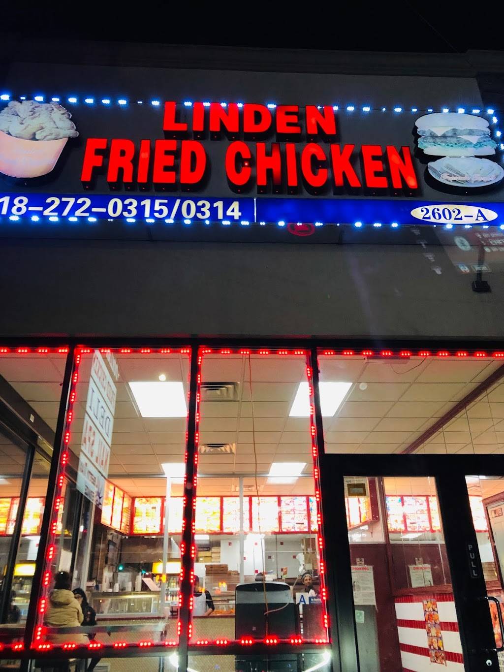 Linden Fried Chicken | restaurant | 2596 Linden Blvd, Brooklyn, NY 11208, USA | 7182720315 OR +1 718-272-0315