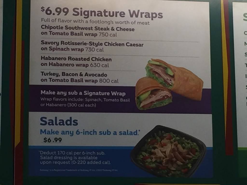 Subway Restaurants | restaurant | 7056 Archibald Ave #109, Corona, CA 92880, USA | 9517381211 OR +1 951-738-1211