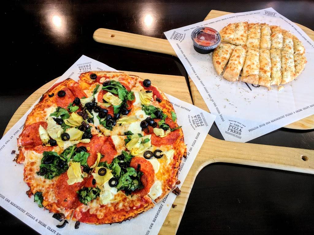 The Pizza Press | restaurant | 15090 Kensington Park Dr #400, Tustin, CA 92782, USA | 7147604272 OR +1 714-760-4272