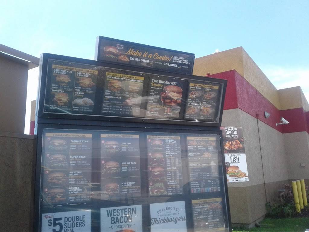 Carls Jr. | restaurant | 18976 Brookhurst St, Fountain Valley, CA 92708, USA | 7149650324 OR +1 714-965-0324