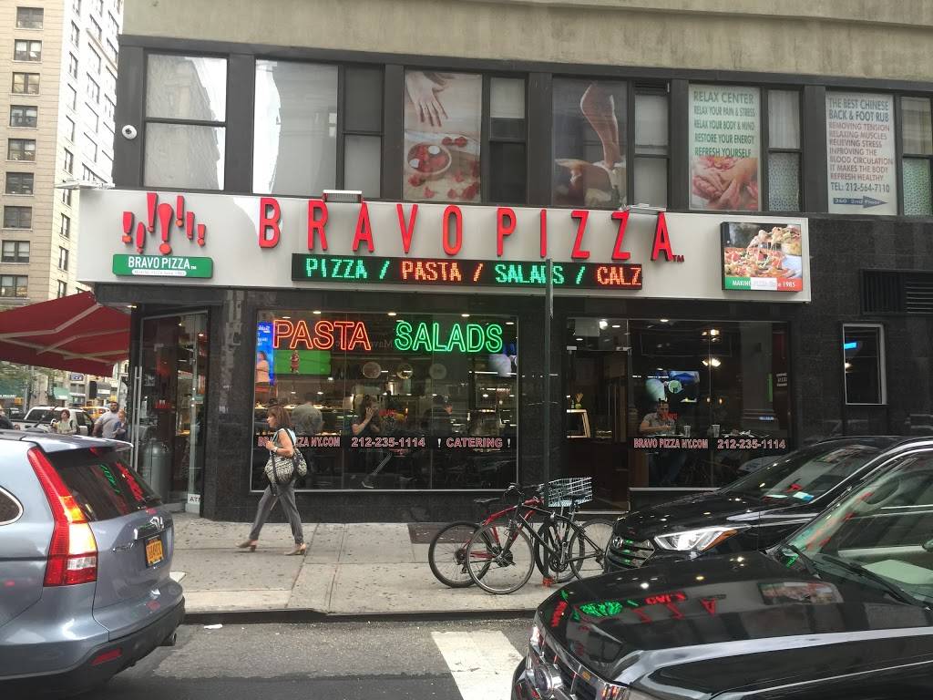 Bravo Pizza | restaurant | 360 7th Ave #5011, New York, NY 10001, USA | 2122351114 OR +1 212-235-1114