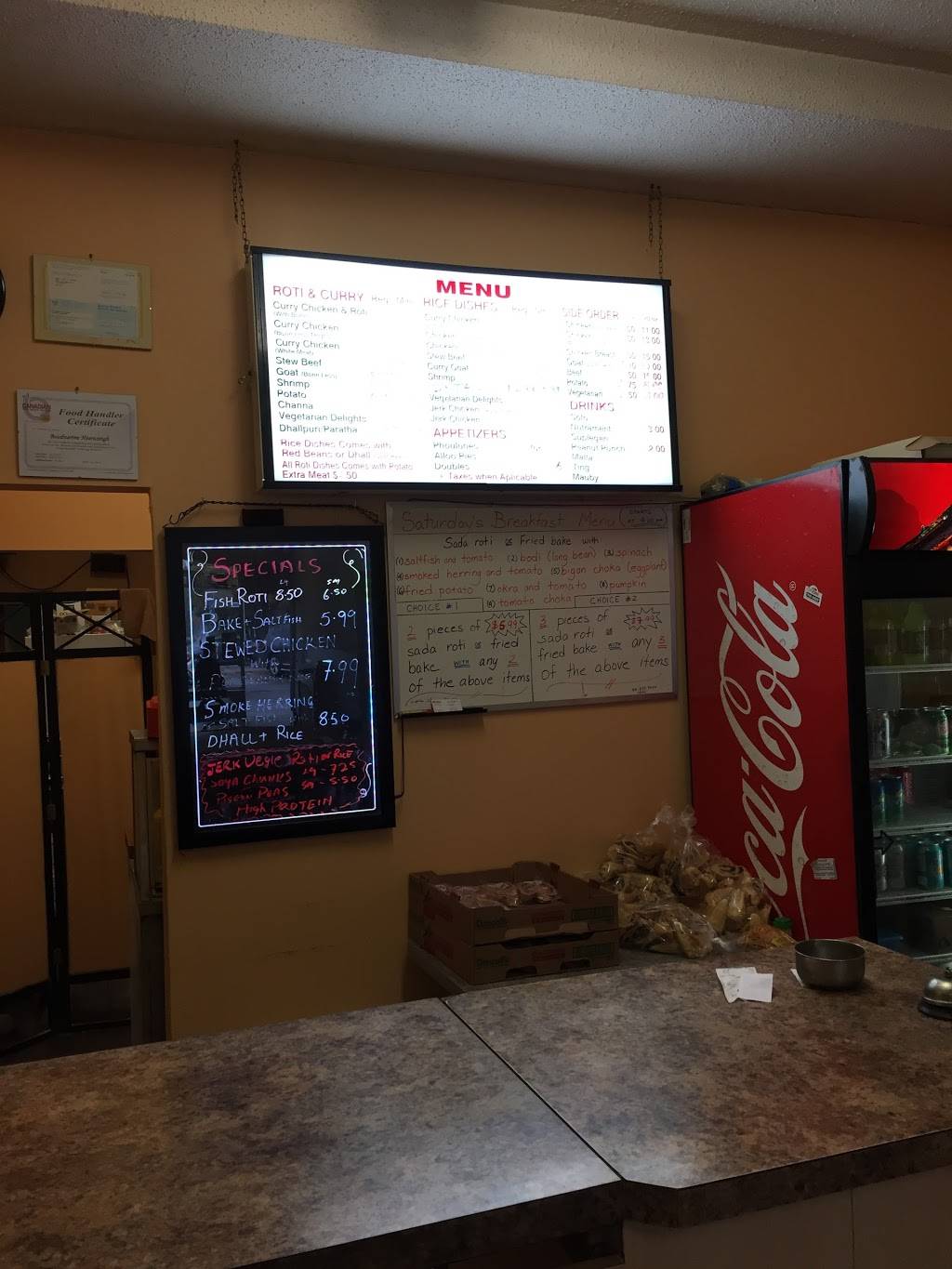 Duckys Roti | restaurant | 3296 Lake Shore Blvd W, Etobicoke, ON M8V 1M4, Canada | 4162535858 OR +1 416-253-5858