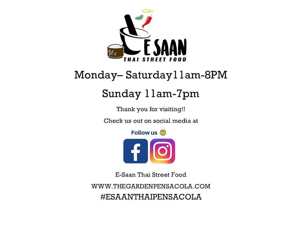 e-saan thai street food | restaurant | 501 S Palafox St Unit 1, Pensacola, FL 32502, USA | 8507414657 OR +1 850-741-4657