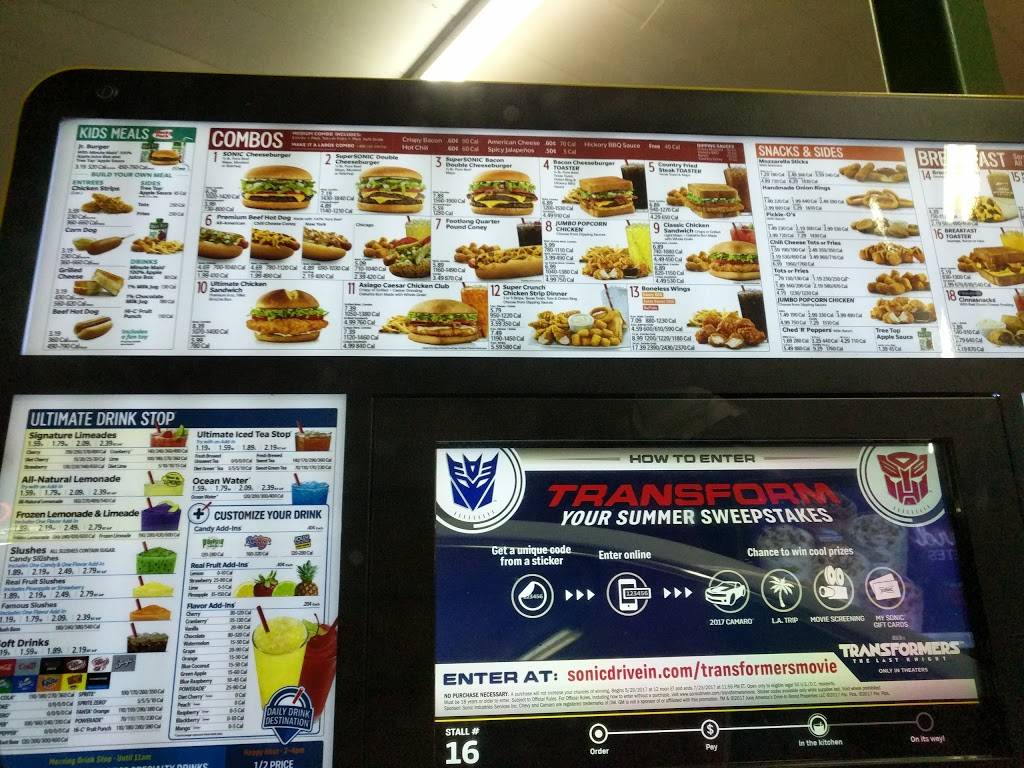 Sonic Drive-In | restaurant | 1525 Hwy 51 Bypass North, Dyersburg, TN 38024, USA | 7312871100 OR +1 731-287-1100