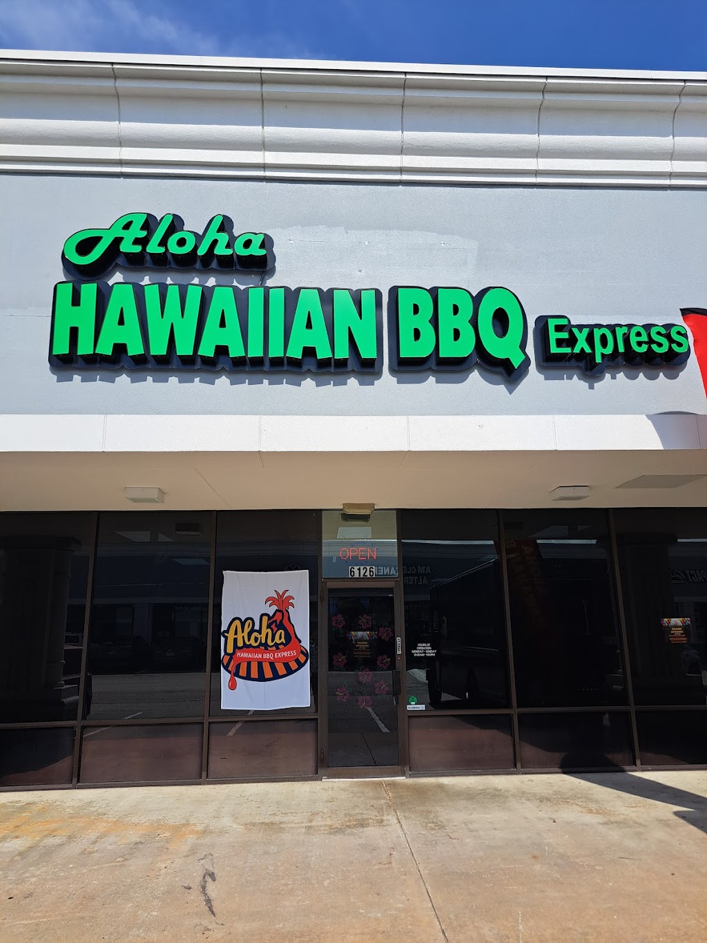 Aloha Hawaiian BBQ Express | restaurant | 6126 Hwy 6 N, Houston, TX 77084, USA | 2818155569 OR +1 281-815-5569