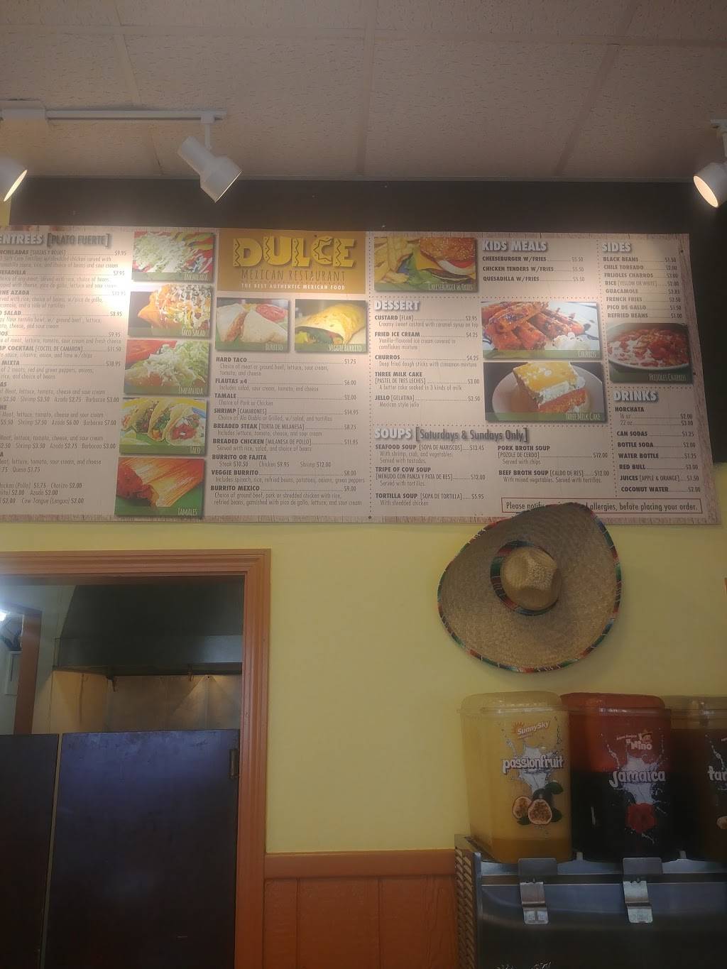DULCE MEXICAN RESTAURANT | restaurant | 469 Ashley Blvd, New Bedford, MA 02746, USA | 7742023157 OR +1 774-202-3157