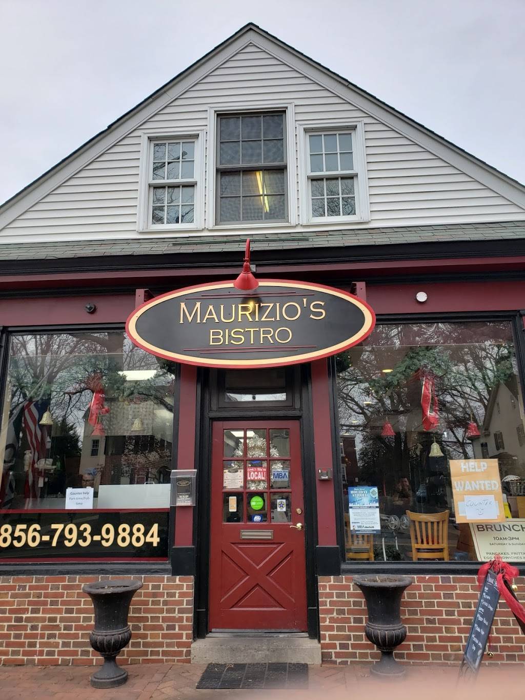 Maurizios | restaurant | 33 E Main St, Moorestown, NJ 08057, USA | 8567939884 OR +1 856-793-9884