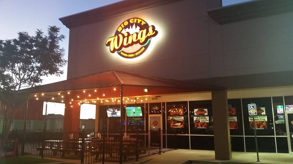 Big City Wings | restaurant | 9721 Broadway St, Pearland, TX 77584, USA | 3467545980 OR +1 346-754-5980
