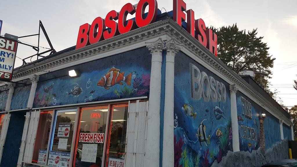 Bosco Fish & seafood & chicken | restaurant | 16227 Livernois, Detroit, MI 48221, USA | 3138638675 OR +1 313-863-8675