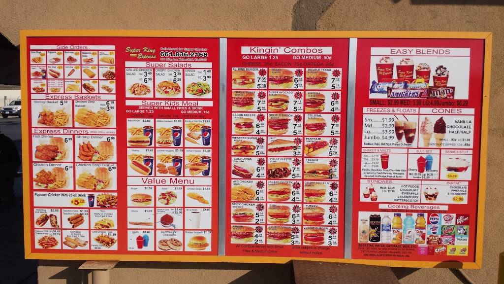 Super King Express | restaurant | 901 Ming Ave, Bakersfield, CA 93307, USA | 6618362168 OR +1 661-836-2168