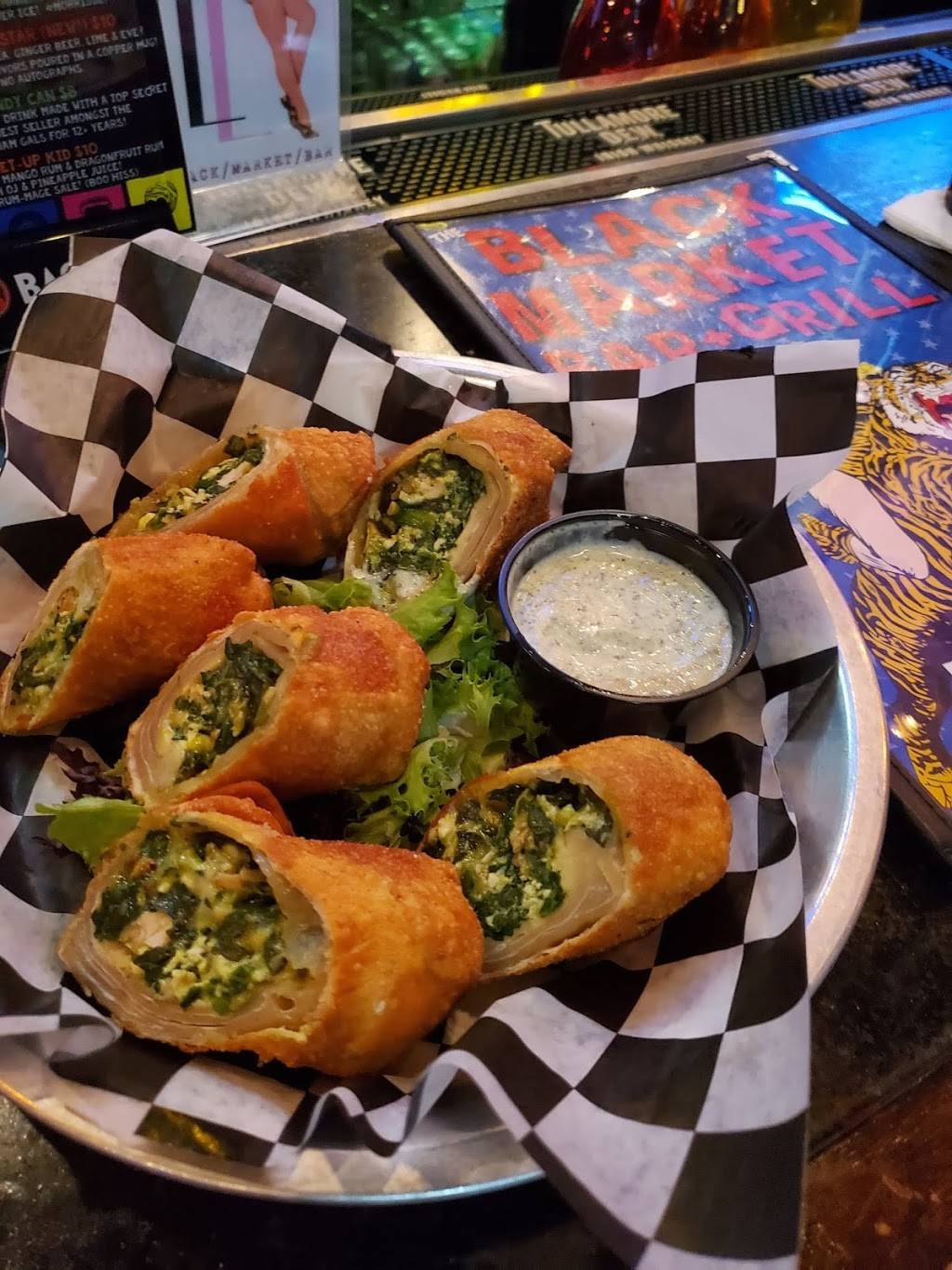 Black Market Bar + Grill | restaurant | 1035 20th St S, Birmingham, AL 35205, USA | 2059338035 OR +1 205-933-8035