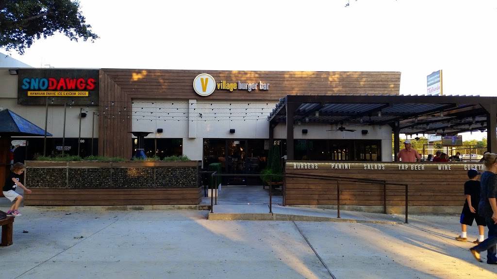 Village Burger Bar | restaurant | 12300 Inwood Rd #210, Dallas, TX 75244, USA | 2144844679 OR +1 214-484-4679