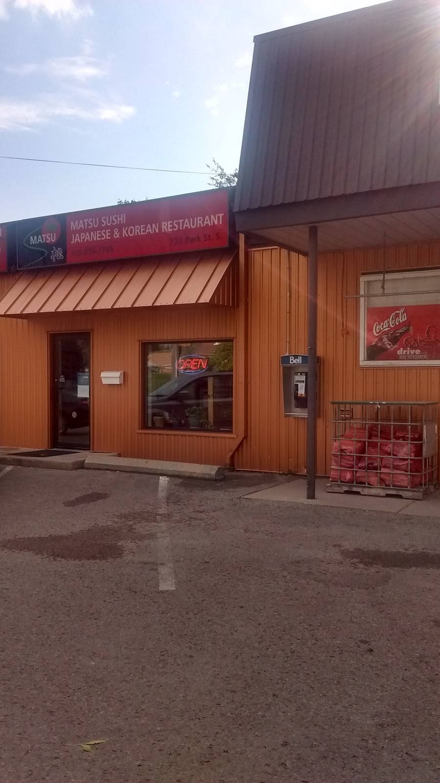 Matsu Sushi Japanese and Korean Restaurant | restaurant | 733 Park St S, Peterborough, ON K9J 3T3, Canada | 7058767765 OR +1 705-876-7765