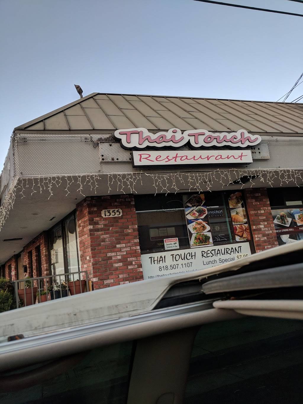 Thai Touch | restaurant | 1462, 1355 E Colorado St, Glendale, CA 91205, USA | 8185071107 OR +1 818-507-1107
