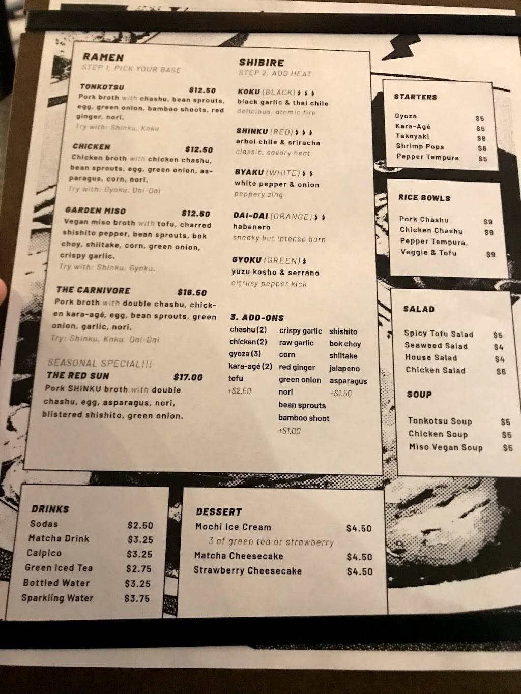 Ramen Shibire | restaurant | 3889 Spring Mountain Rd, Las Vegas, NV 89102, USA | 7252041252 OR +1 725-204-1252