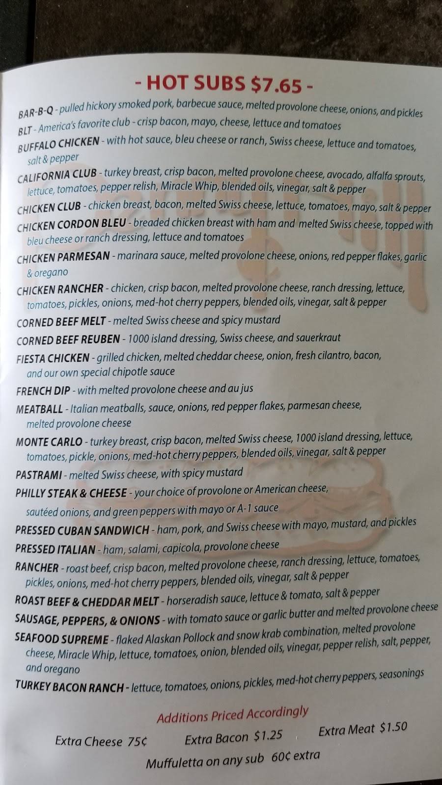 Penny Hill Subs | restaurant | 1179 Old Dixie Hwy, Vero Beach, FL 32960, USA | 7725670043 OR +1 772-567-0043