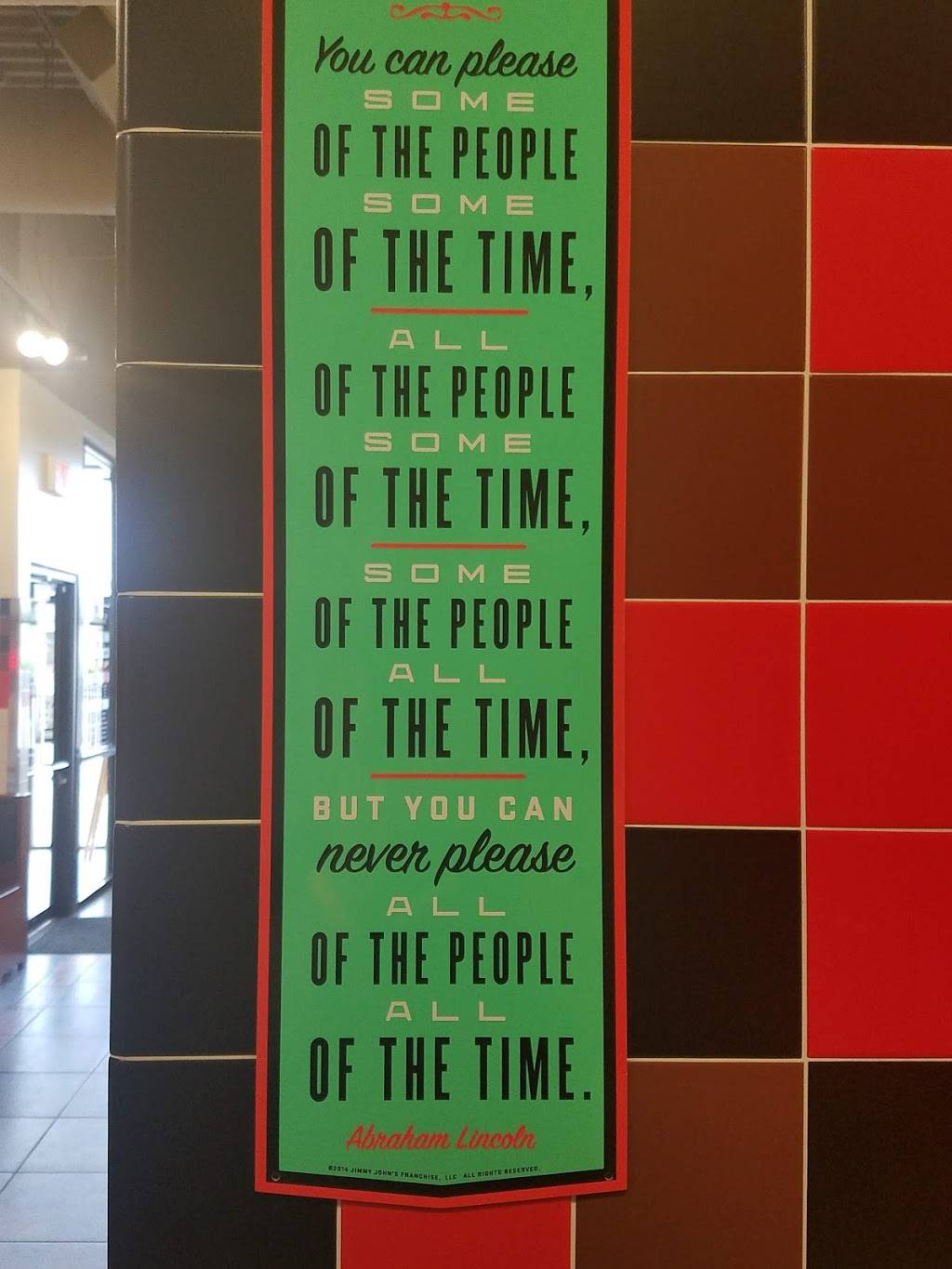 Jimmy Johns | meal delivery | 2828 N Richmond St, Appleton, WI 54911, USA | 9208822255 OR +1 920-882-2255