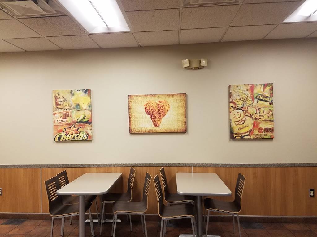 Churchs Chicken | restaurant | 8975 E Washington St, Indianapolis, IN 46219, USA | 3178971004 OR +1 317-897-1004