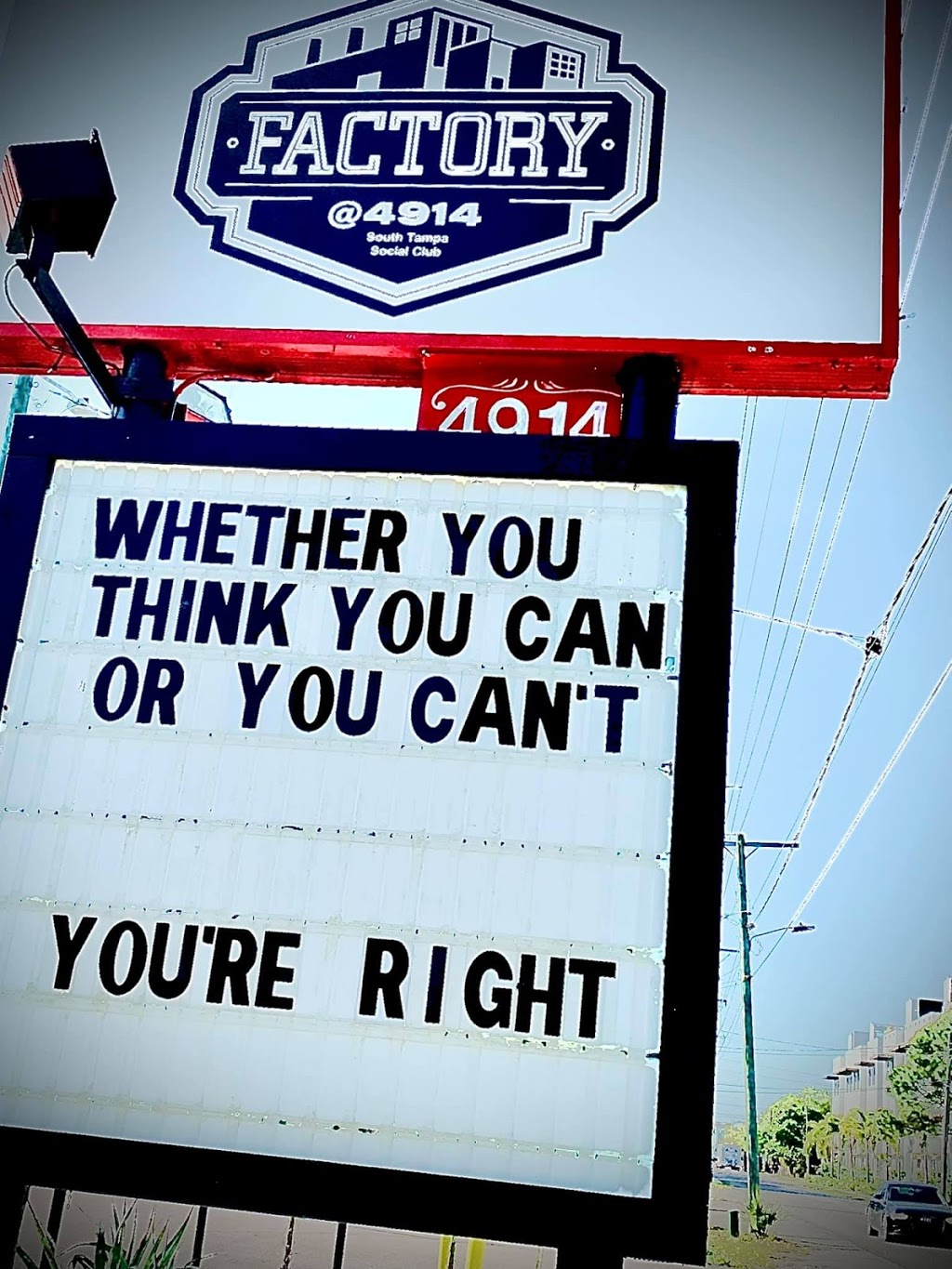 Factory@4914 - South Tampa Social Club | restaurant | 4914 S MacDill Ave, Tampa, FL 33611, USA | 8135770625 OR +1 813-577-0625