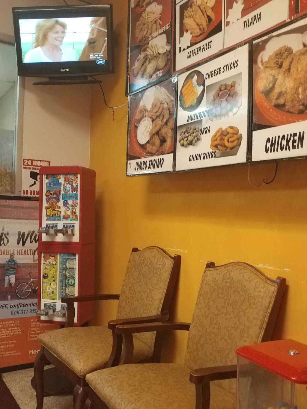 Jordans Fish & Chicken | restaurant | 2081 N Emerson Ave, Indianapolis, IN 46218, USA | 3173572200 OR +1 317-357-2200