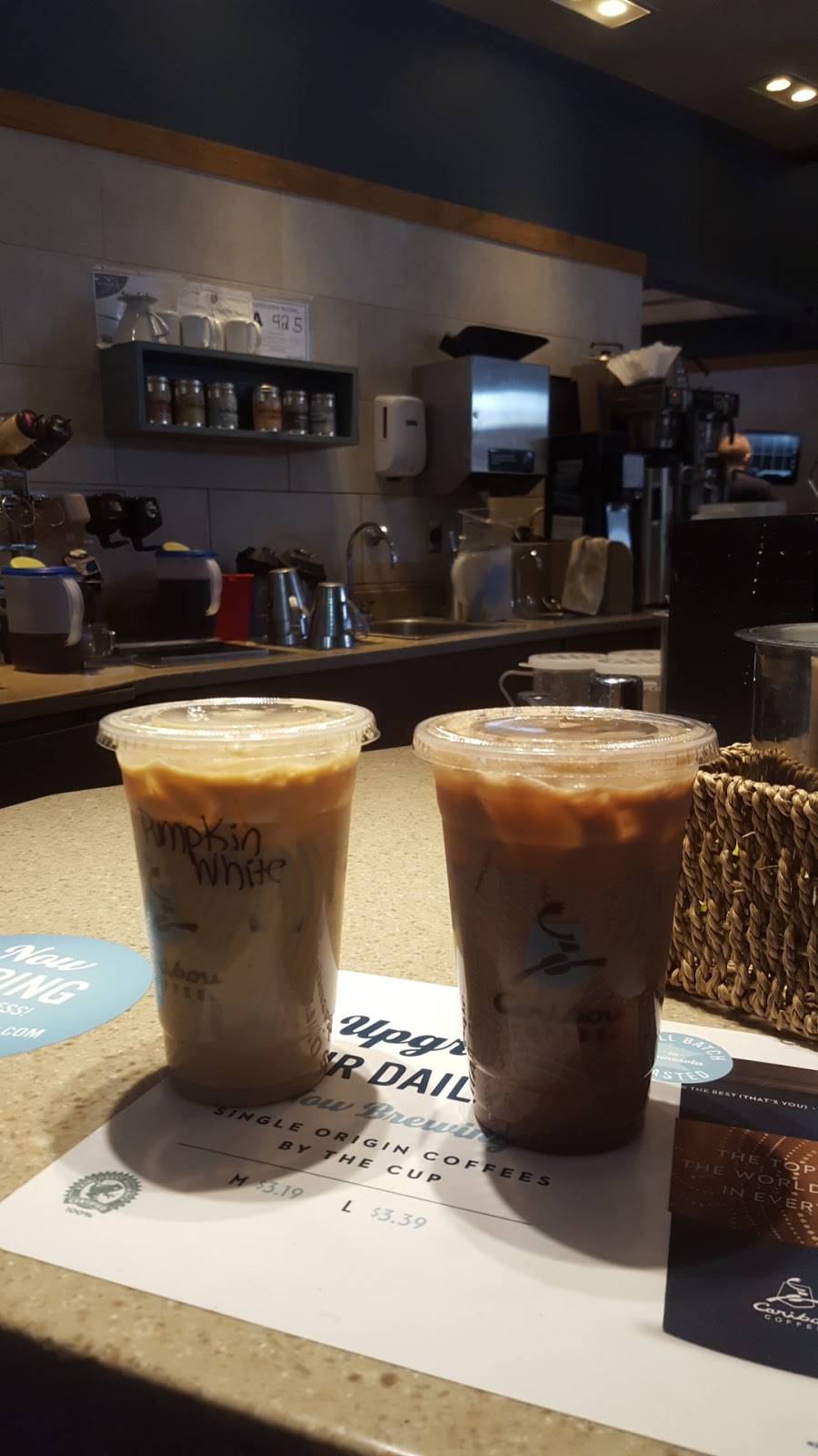 Caribou Coffee | cafe | 3300 Duraleigh Rd, Raleigh, NC 27612, USA | 9197879611 OR +1 919-787-9611