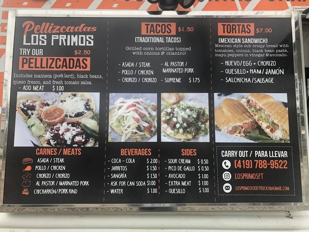 Pellizcadas Los Primos | restaurant | 2235 Sullivant Ave, Columbus, OH 43223, USA | 4197889522 OR +1 419-788-9522