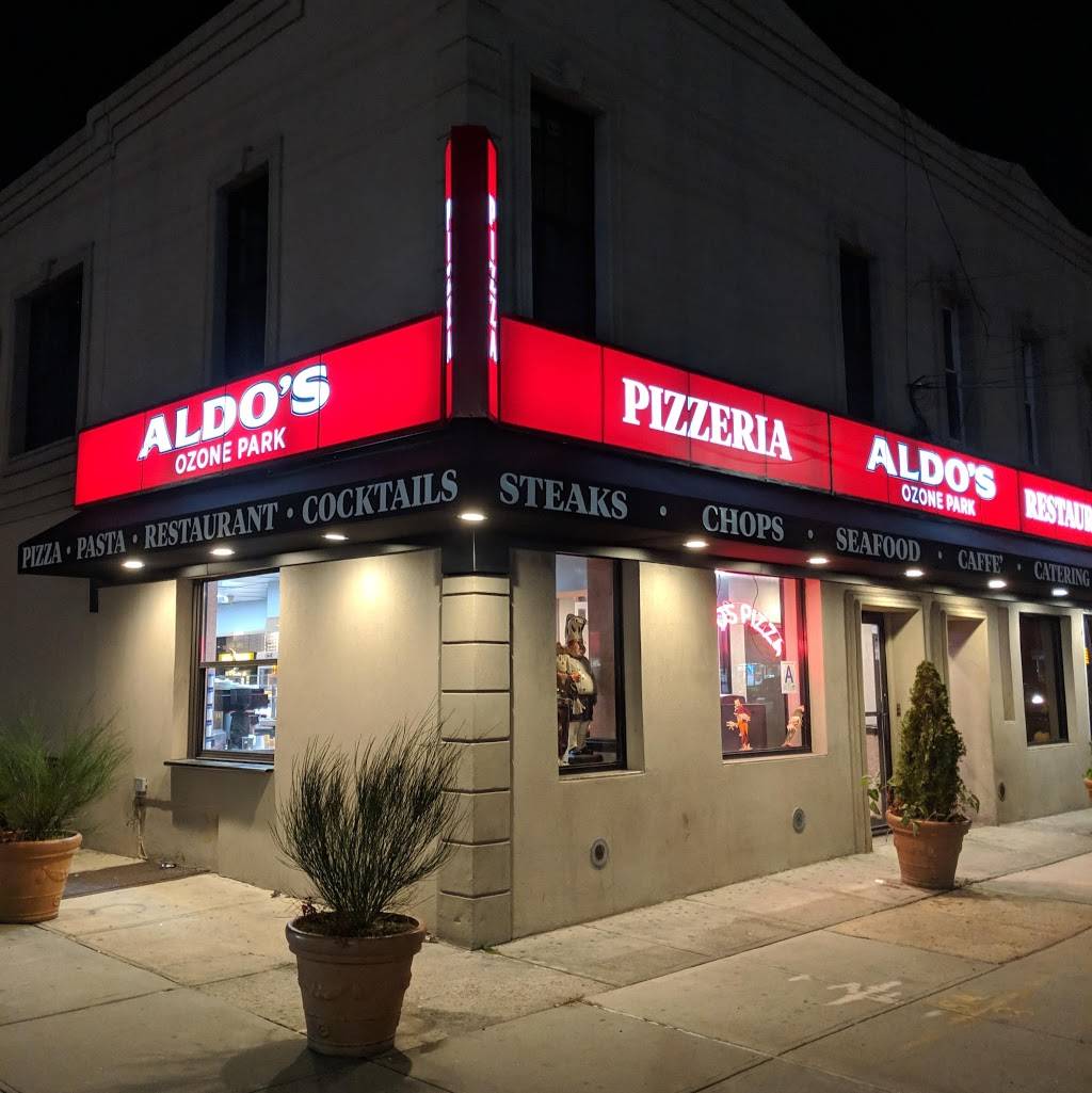 Aldos Ozone Park | cafe | 137-01 Cross Bay Blvd, Ozone Park, NY 11417, USA | 7187380021 OR +1 718-738-0021