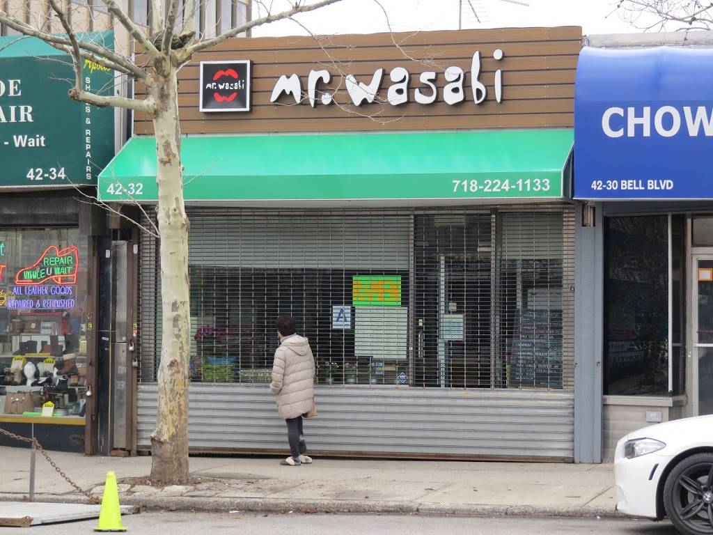Mr. Wasabi | restaurant | 42-32 Bell Blvd, Bayside, NY 11361, USA | 7182241133 OR +1 718-224-1133