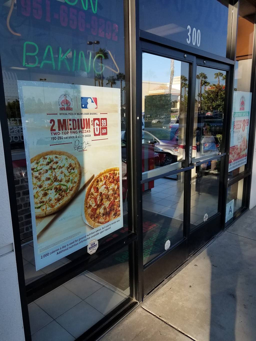 Papa Johns Pizza | restaurant | 8956 Trautwein Rd Ste 300, Riverside, CA 92508, USA | 9516569292 OR +1 951-656-9292