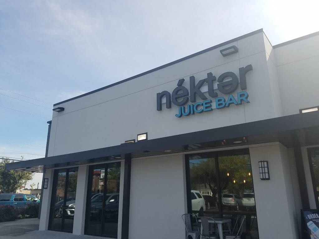 Nekter Juice Bar | cafe | 6700 Ferris St Suite 120, Bellaire, TX 77401, USA | 7134922033 OR +1 713-492-2033