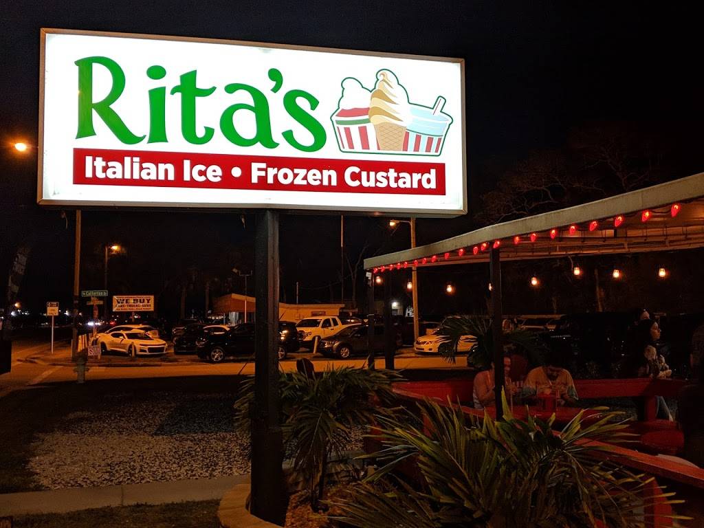Ritas Italian Ice & Frozen Custard | restaurant | 620 W New Haven Ave, Melbourne, FL 32901, USA | 3215865818 OR +1 321-586-5818