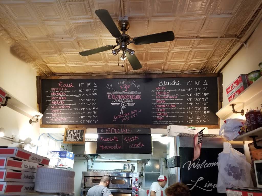 Lindustrie pizzeria | restaurant | 254 S 2nd St, Brooklyn, NY 11211, USA | 7185990002 OR +1 718-599-0002