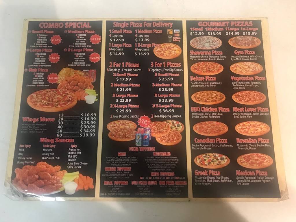 National Pizza & Wings | restaurant | 870 Upper James St, Hamilton, ON L9C 7N1, Canada | 9055754500 OR +1 905-575-4500