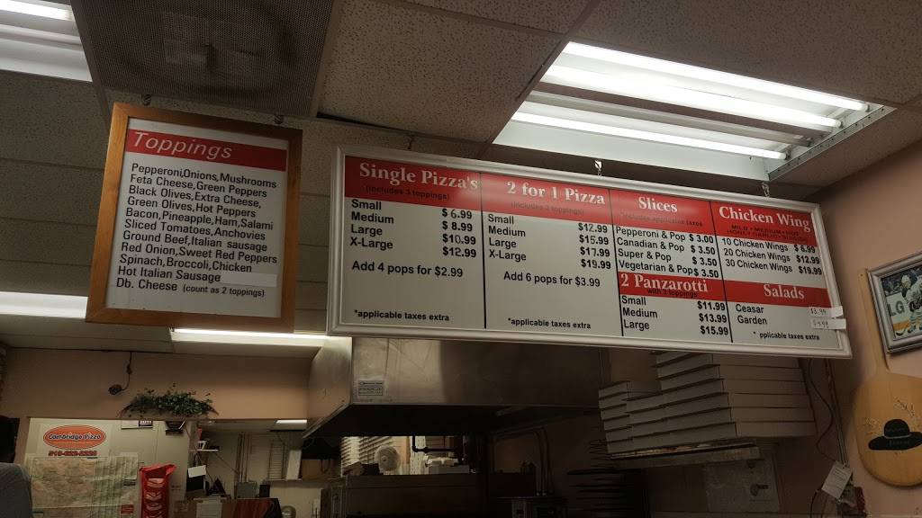 Cambridge Pizza | restaurant | 350 Hespeler Rd, Cambridge, ON N1R 7N7, Canada | 5196222228 OR +1 519-622-2228