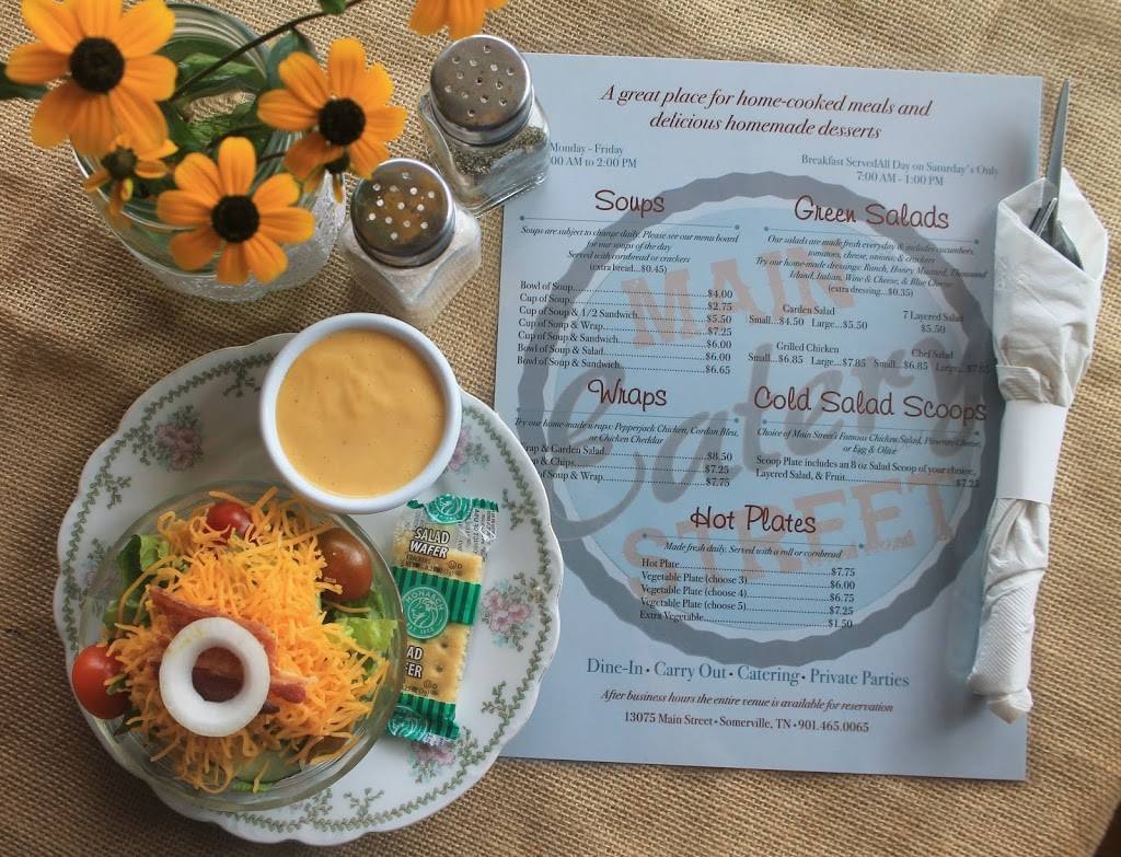 Main Street Eatery | restaurant | 13075 N Main St, Somerville, TN 38068, USA | 9014650065 OR +1 901-465-0065