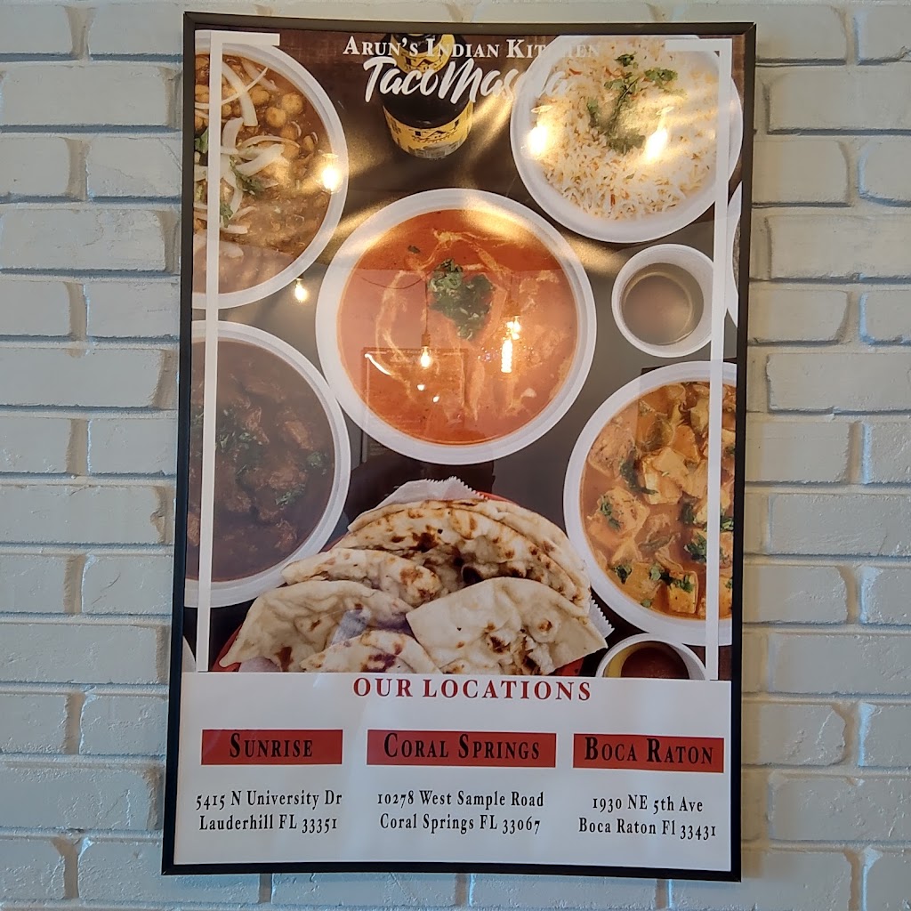 Aruns Indian Kitchen/ Taco Masala - Boca Raton | restaurant | 1930 NE 5th Ave, Boca Raton, FL 33431, USA | 5616727138 OR +1 561-672-7138