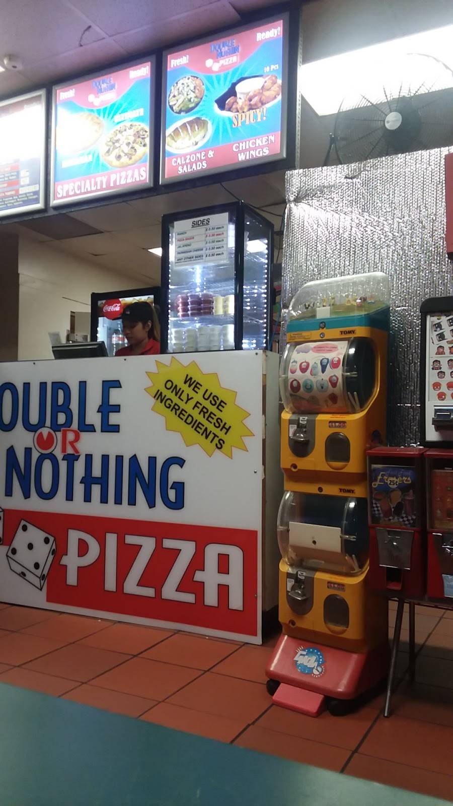 Double Or Nothin Pizza | restaurant | 1145 W 4th St, Ontario, CA 91762, USA | 9094796795 OR +1 909-479-6795