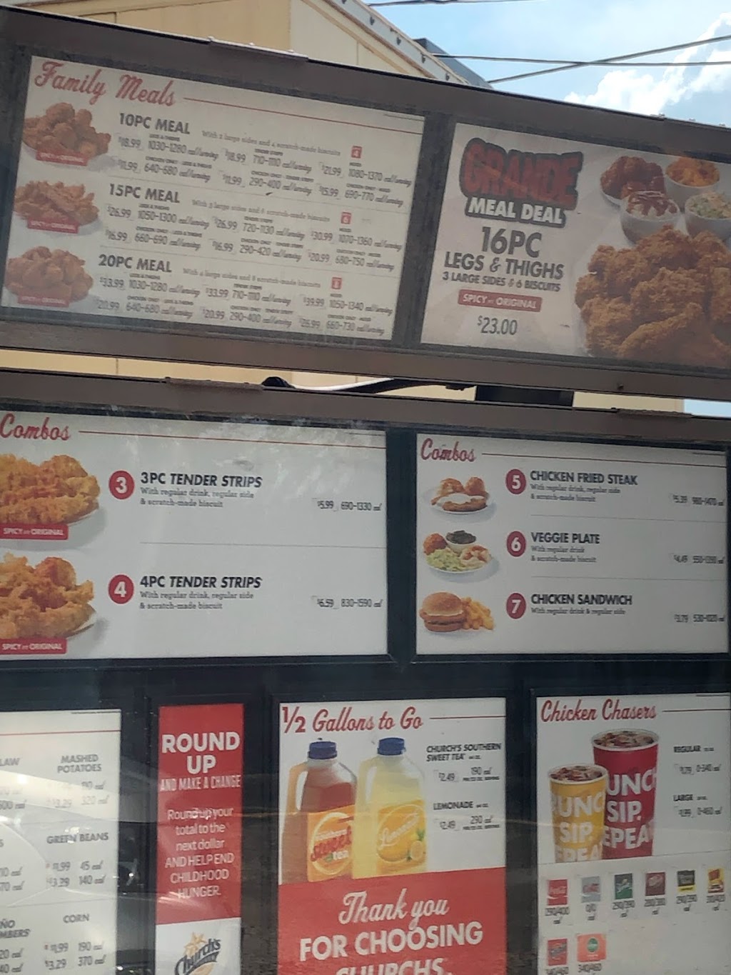 Churchs Texas Chicken | restaurant | 905 US-83, Mission, TX 78572, USA | 9565857221 OR +1 956-585-7221