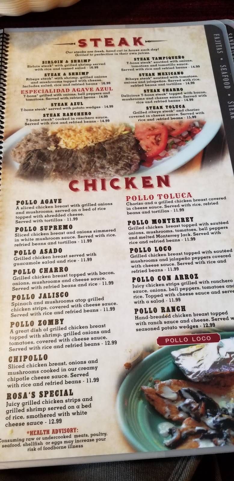 Agave Azul | restaurant | 109 S Old US Hwy 41, Boswell, IN 47921, USA | 7653145025 OR +1 765-314-5025