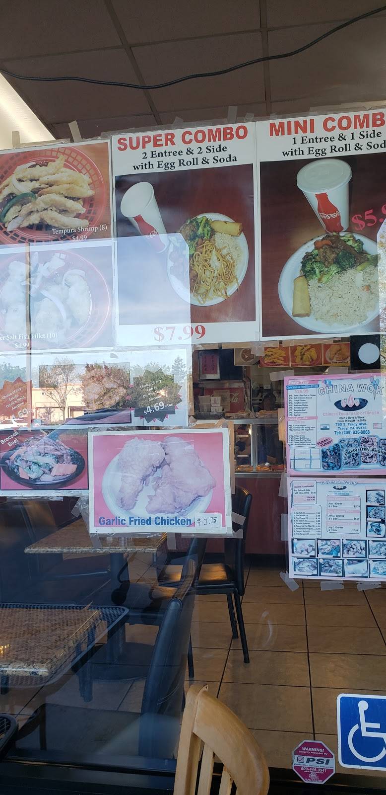 China Wok | meal takeaway | 795 S Tracy Blvd, Tracy, CA 95376, USA | 2098368868 OR +1 209-836-8868