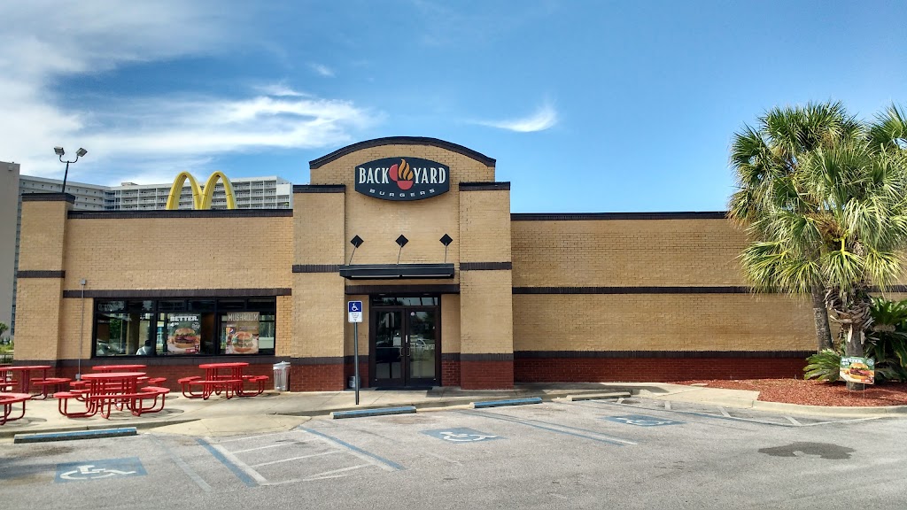 Back Yard Burgers | restaurant | 10260 Front Beach Rd, Panama City Beach, FL 32407, USA | 8502351576 OR +1 850-235-1576