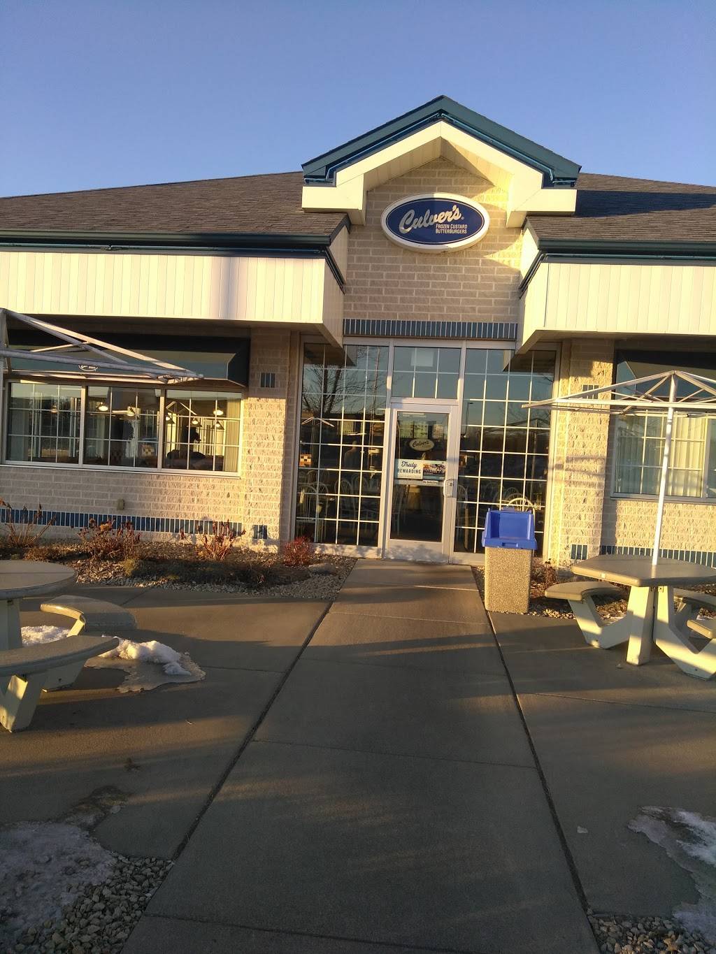 Culvers | restaurant | 1101 2nd St S, Waite Park, MN 56387, USA | 3202594500 OR +1 320-259-4500